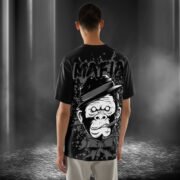 Mafia Oversized T-Shirt – Streetwear Gangster Graphic Cotton Tee