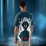 Mob Psycho 100 Oversized T-Shirt – Buffring Anime Tee Back