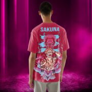 Sakuna Oversized T-Shirt back print