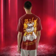 pocket money bear t-shirt back