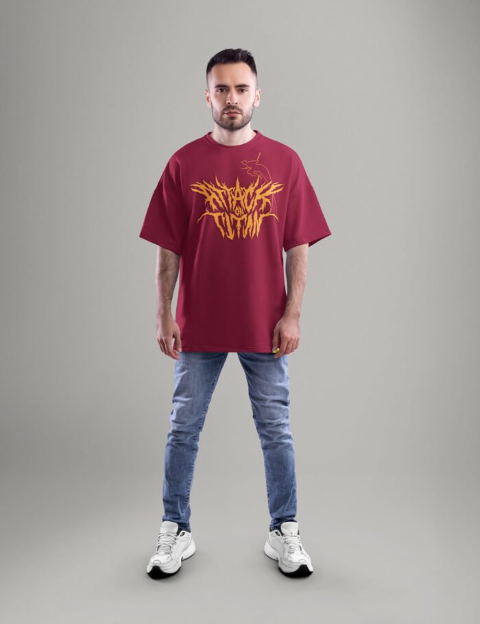 Colossal Titan Oversized T-Shirt front logo Colossal Titan Oversized T-Shirt front logo