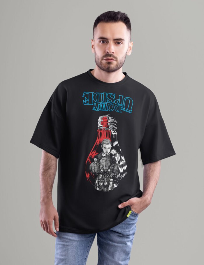 oversized demon t-shirt front oversized demon t-shirt front