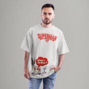 super bugs oversized t-shirt FRONT