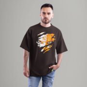 Naruto Kurama Oversized T-Shirt front