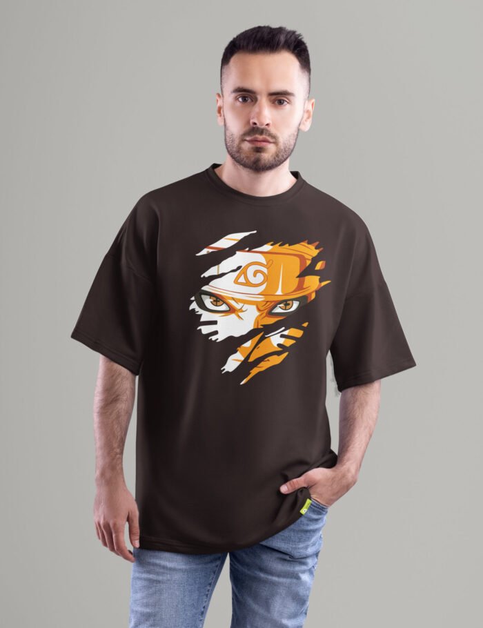 Naruto Kurama Oversized T-Shirt front Naruto Kurama Oversized T-Shirt front