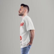 super bugs oversized t-shirt SIDE