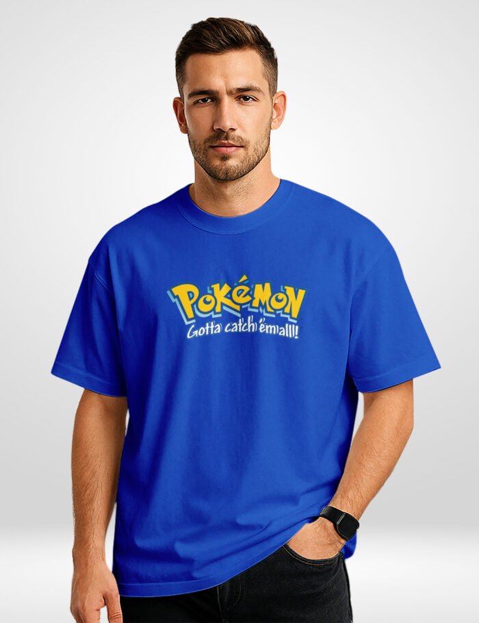 Pokemon Oversized T-Shirt front Pokemon Oversized T-Shirt front