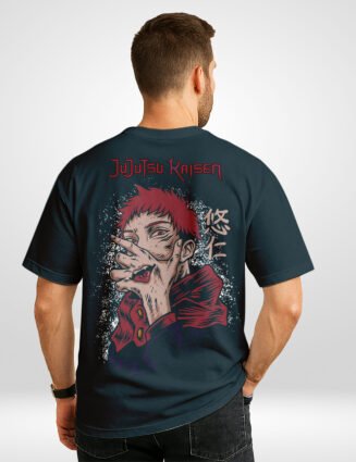 Jujutsu Kaisen Yuji Itadori Oversized T-Shirt.front
