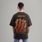 Naruto Kurama Oversized T-Shirt back