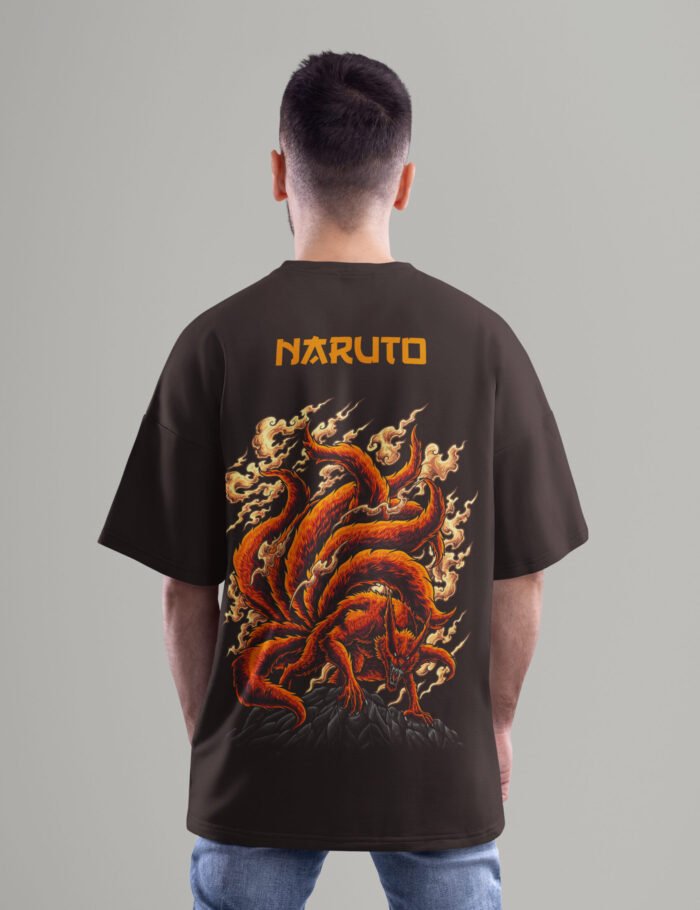 Naruto Kurama Oversized T-Shirt back Naruto Kurama Oversized T-Shirt back