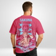Sakuna Oversized T-Shirt back print