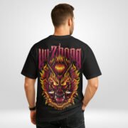 Yu Zhong Oversized T-Shirt back front | Buffring