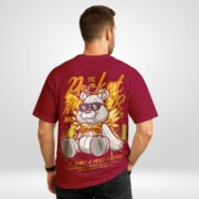 pocket money bear t-shirt back