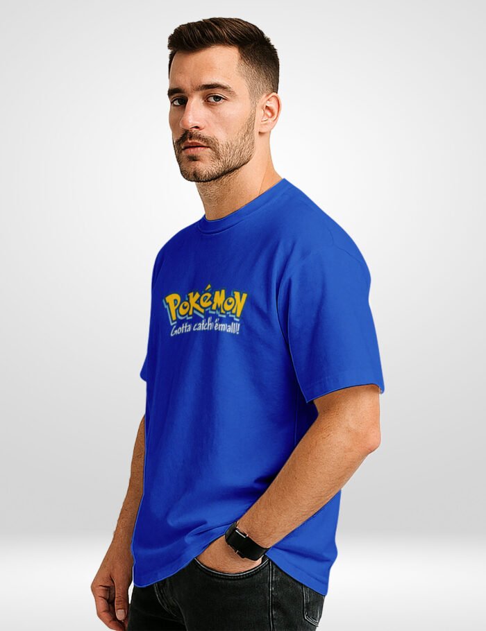 Pokemon Oversized T-Shirt side front Pokemon Oversized T-Shirt side front