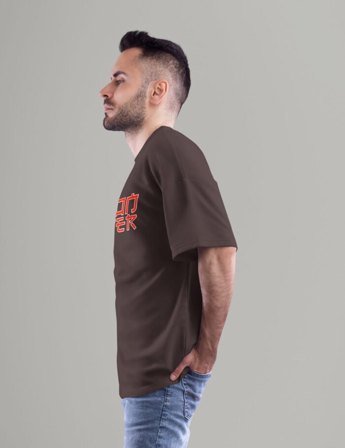 Demon Slayer Oversized T Shirt SIDE Demon Slayer Oversized T Shirt SIDE