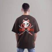 Fox Mask Oversized T-Shirt