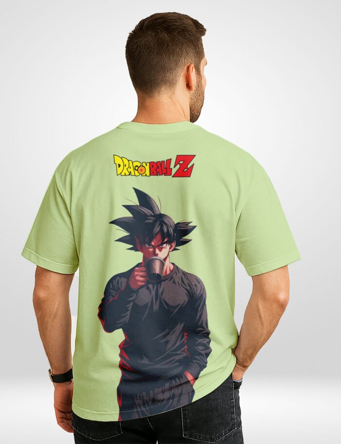 Goku Oversized T Shirt – Dragon Ball Z Chill Edition Back Print
