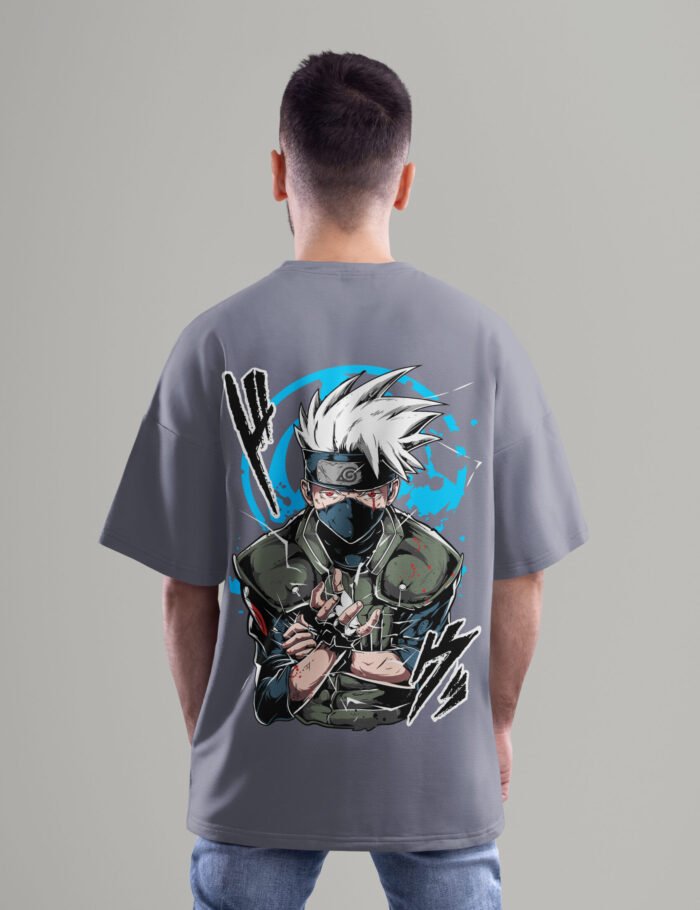 Kakashi Oversized T Shirt back Kakashi Oversized T Shirt back