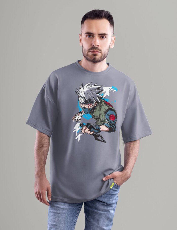 Kakashi Oversized T Shirt fron Kakashi Oversized T Shirt fron