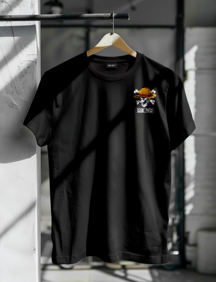 One Piece Gear 5 Luffy Oversized T Shirt – Black Edition hanger by BUFFRING.jpg