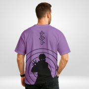 Pain Oversized T Shirt Akatsuki back print side back