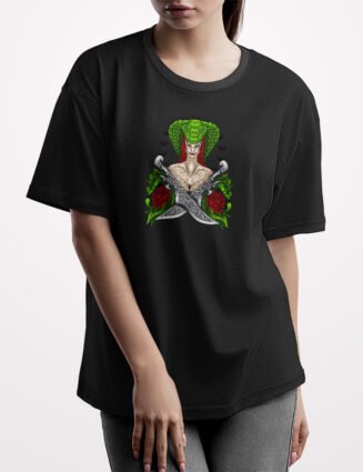Medusa Warrior Oversized T-Shirt