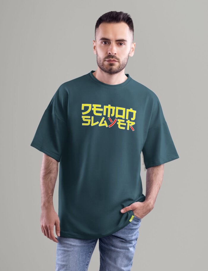 Demon Slayer Oversized T-Shirt_Zenitsu