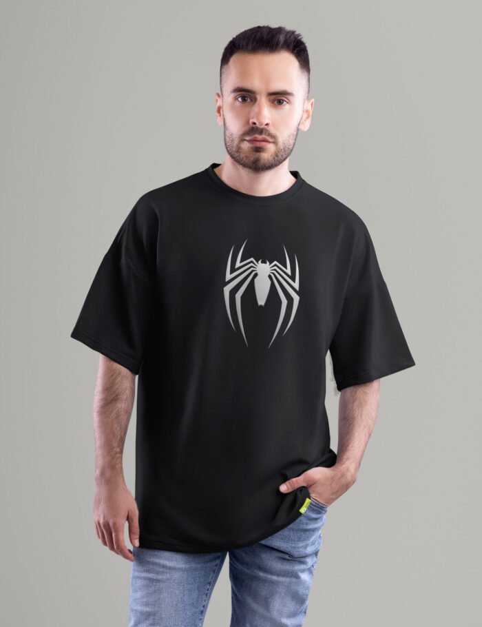 Scarlet Spider Oversized T-Shirt Scarlet Spider Hoodie – Anime Spider-Verse Streetwear | Buffring