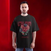 BUFFRING Lethal Beauty Oversized T-Shirt – Premium Streetwear Floral Design_01BUFFRING Lethal Beauty Oversized T-Shirt – Premium Streetwear Floral Design_06