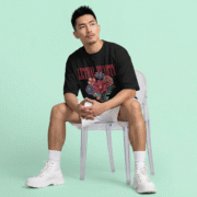 Lethal Beauty Unisex Oversized T-Shirt by Buffring premium streetwear_7